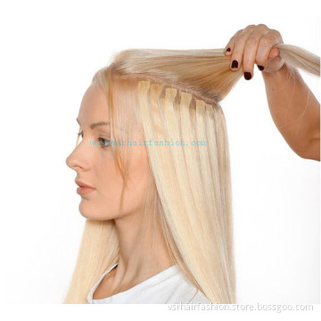 Premium Hair Extension Seamless Length Blonde Color